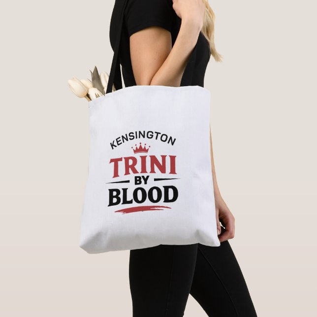 TRINI av BLOOD WHITE Tygkasse (Närbild)