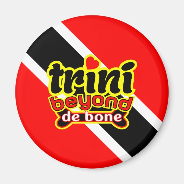 Trini bortom benet magnet (Framsidan)