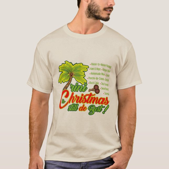 trini jul fortfarande den bästa t-shirt (Framsida)