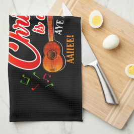 Trini-julen är de Best på BLACK Kökshandduk