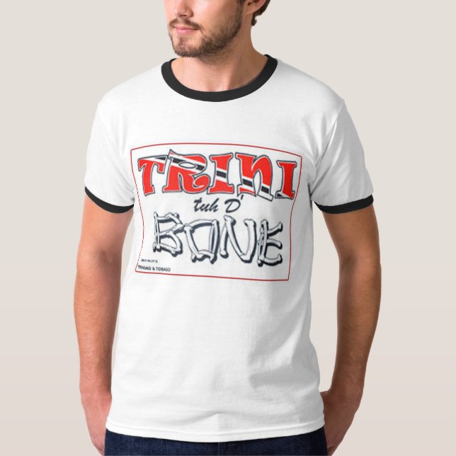 Trini tyhDi Bena ur Ringer T-tröja T Shirt (Framsida)