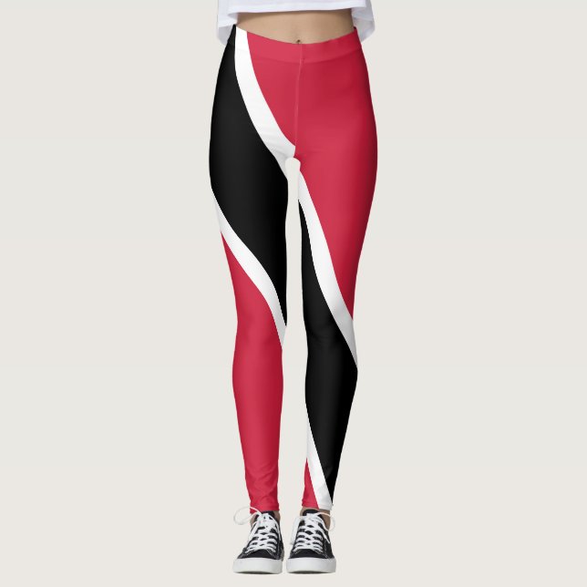 Trinidad and Tobago Flag Emblem Leggings (Framsida)