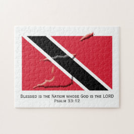 TRINIDAD | Blad nation | TRINIDADIAN FLAGGA Pussel