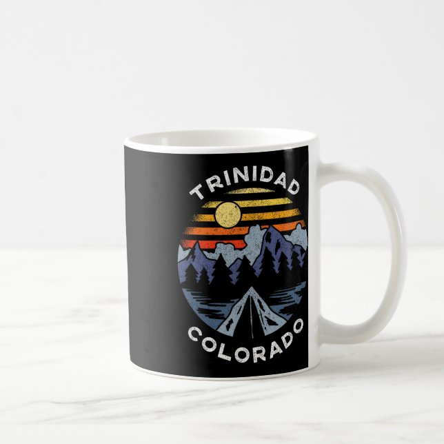 Trinidad Colorado Mountains Vacation Camping Souve Kaffemugg (Höger)
