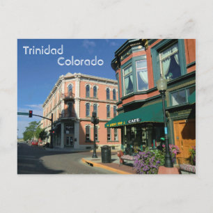 Trinidad Colorado Postcard Vykort