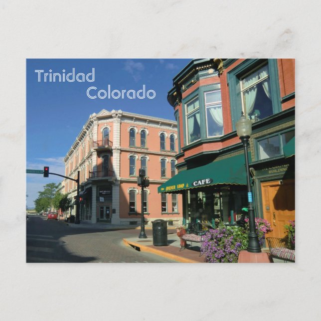 Trinidad Colorado Postcard Vykort (Framsida)