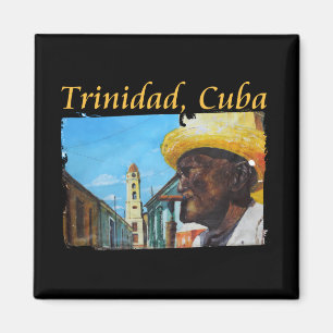 Trinidad Cuba - Cuban Cigar Art Magnet
