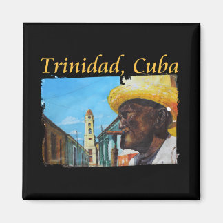 Trinidad Cuba - Cuban Cigar Art Magnet