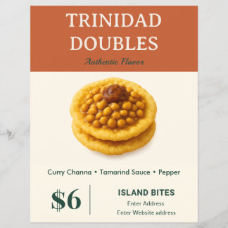 Trinidad Dubbel Mat Företag Orange Mall Reklamblad
