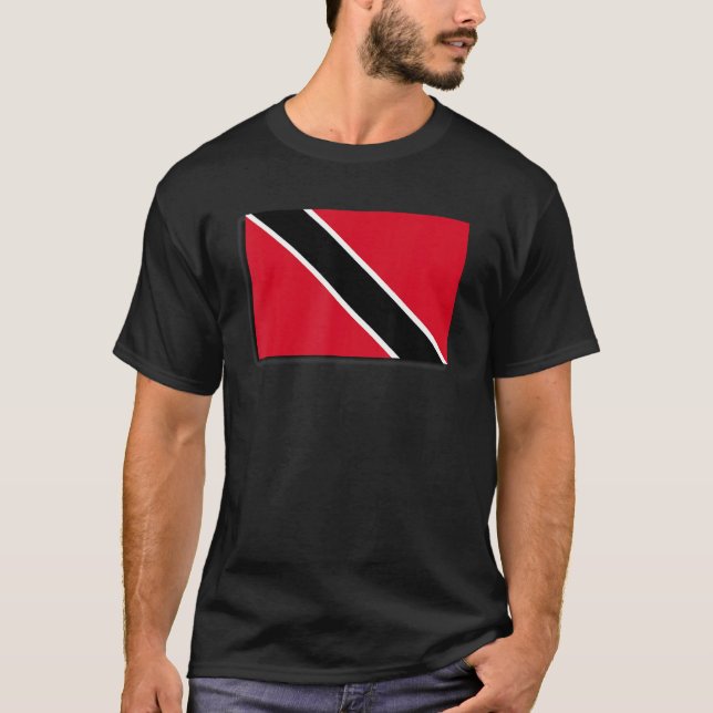 Trinidad Flag T Shirt (Framsida)