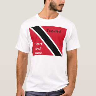 Trinidad hjärta och hem t-shirt