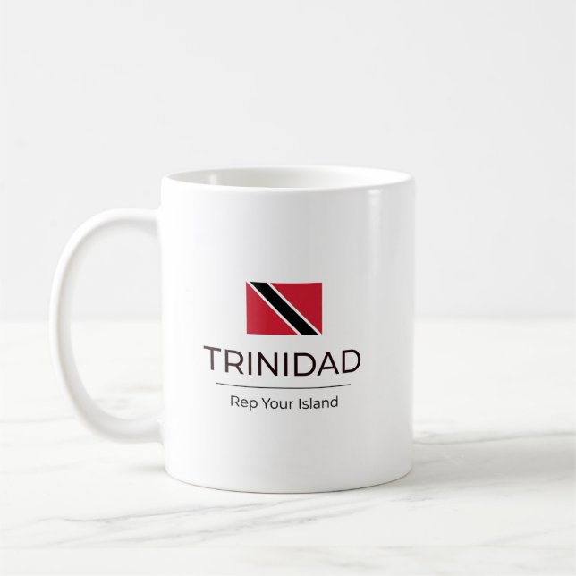 Trinidad Minimalist | Varje dags stolthet Kaffemugg (Vänster)