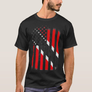 Trinidad och America Flagga Trinidadian eller Toba T Shirt