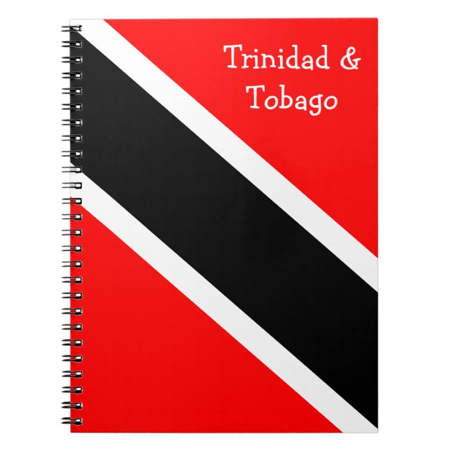 Trinidad och Tobago Anteckningsbok (Framsidan)
