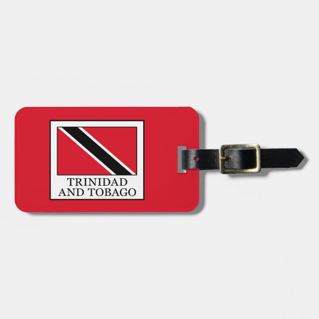 Trinidad och Tobago Bagagebricka (Horisontell Framsida)