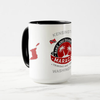 Trinidad och Tobago Bake and Shark Club VIT Mugg