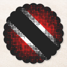 Trinidad och Tobago Dot Mönster Flagga