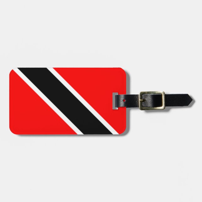 Trinidad och Tobago flagga Bagagebricka (Horisontell Framsida)