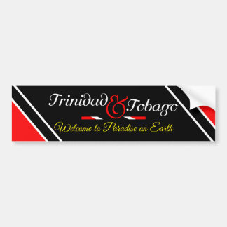 Trinidad och Tobago Flagga Bildekal