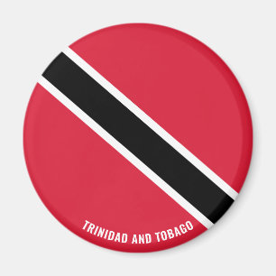 Trinidad och Tobago Flagga Charming Patriotic Magnet