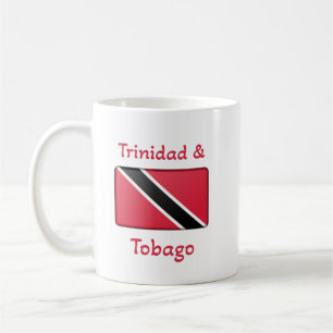 Trinidad och Tobago Flagga Coffee Mugg