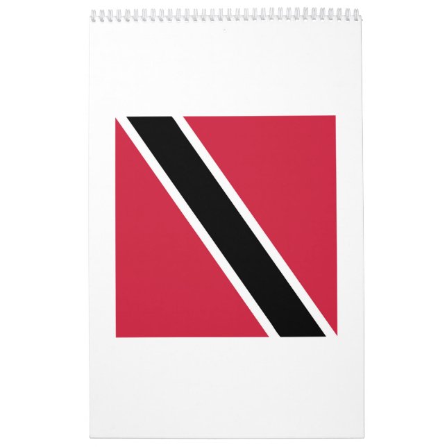 Trinidad och Tobago Flagga Emblem Kalender (Omslag)