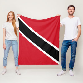 Trinidad och Tobago flagga Fleecefilt