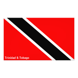 Trinidad och Tobago Flagga Fototryck
