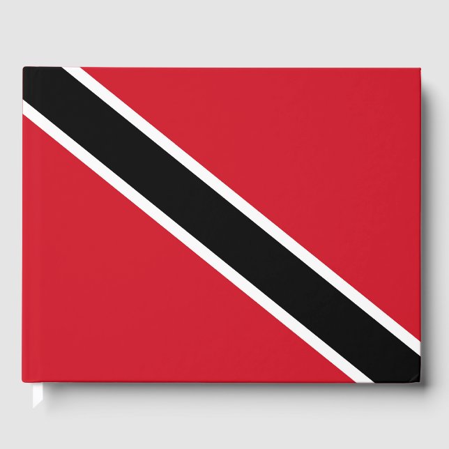 Trinidad och Tobago flagga Gästböcker (Framsida)