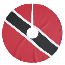 Trinidad och Tobago flagga Julgransmatta Borstad Polyester