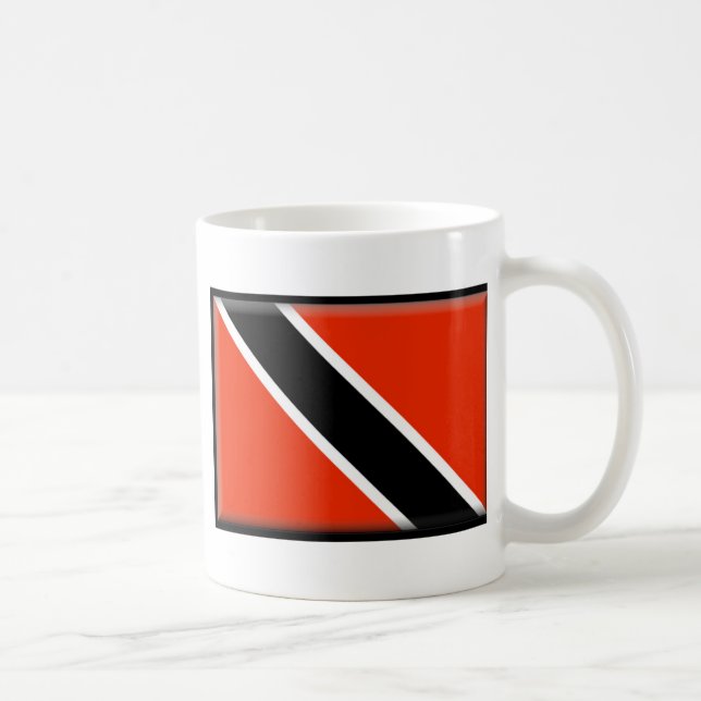 Trinidad och Tobago flagga Kaffemugg (Höger)