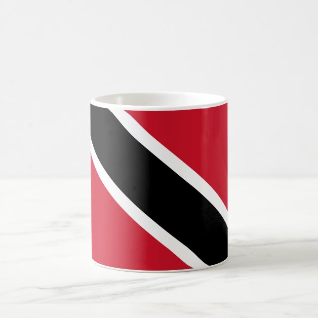 Trinidad och Tobago Flagga Kaffemugg (Center)