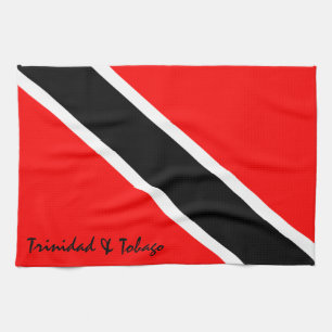 Trinidad och Tobago Flagga Kökshandduk