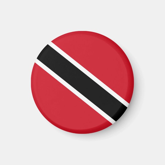 Trinidad och Tobago flagga Magnet (Framsidan)