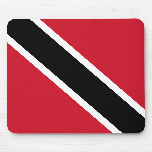 Trinidad och Tobago Flagga Musmatta (Framsidan)