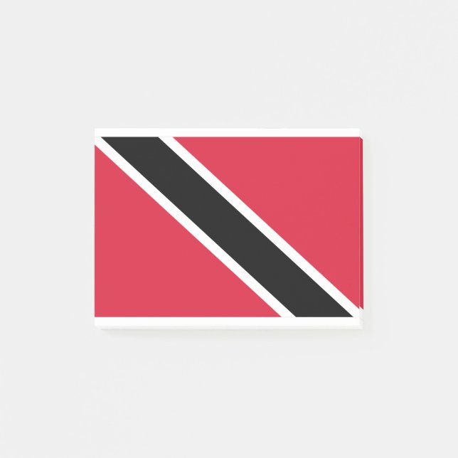 Trinidad och Tobago Flagga Post-it Block (Framsida)