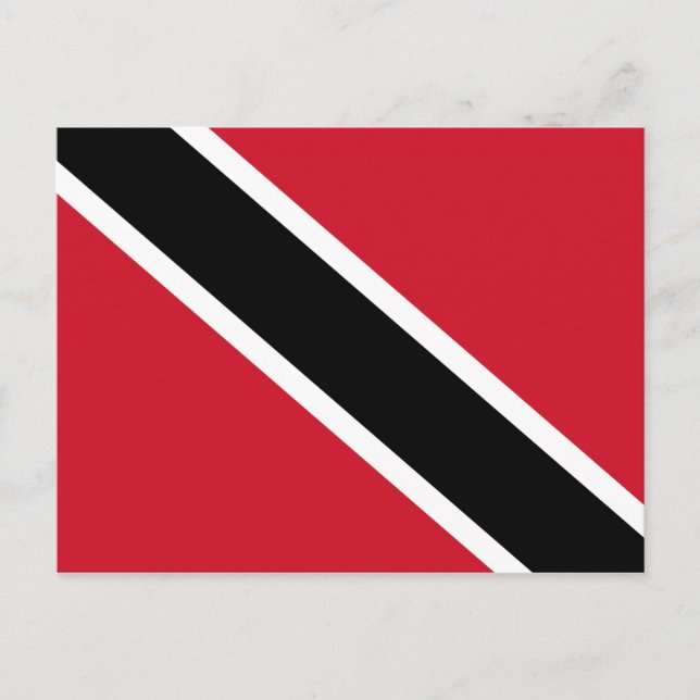 Trinidad och Tobago Flagga Postcard Vykort (Framsida)