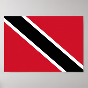 Trinidad och Tobago Flagga Poster