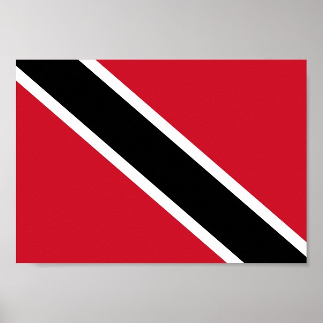 Trinidad och Tobago Flagga Poster (Framsidan)