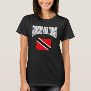 Trinidad och Tobago Flagga T Shirt