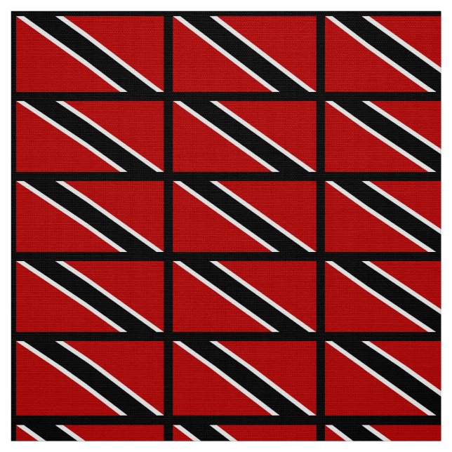 Trinidad och Tobago flagga Tyg (Provkarta)