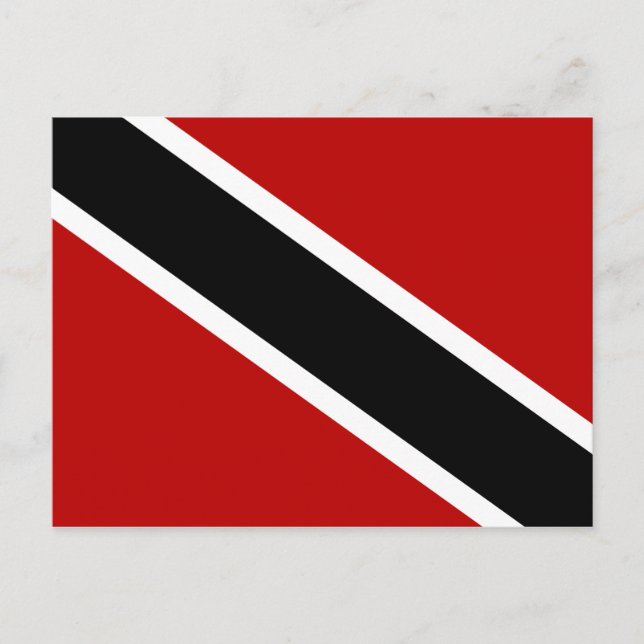 Trinidad och Tobago Flagga Vykort (Framsida)