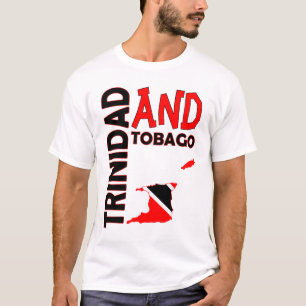 Trinidad och Tobago flaggakarta Tröja