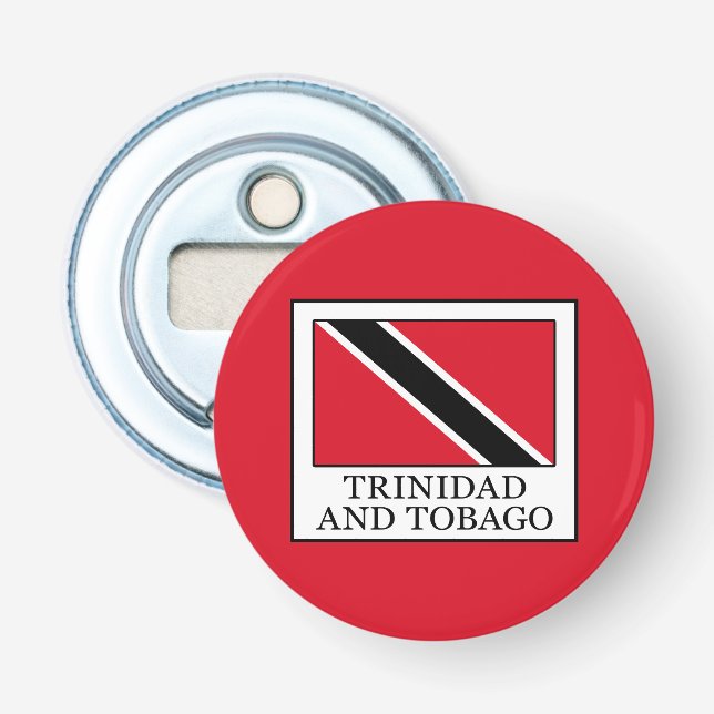 Trinidad och Tobago Flasköppnare (Framsidan)