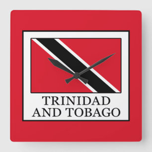 Trinidad och Tobago Fyrkantig Klocka
