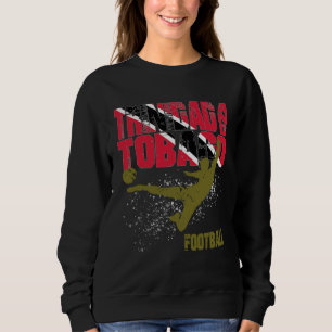 Trinidad och Tobago Guld fotbollsspelare T Shirt