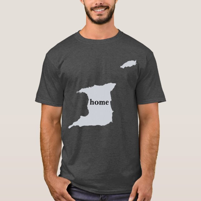 Trinidad och Tobago hemkarta Tee (Framsida)