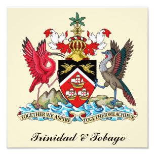 Trinidad och Tobago Jackar av Arm Fototryck