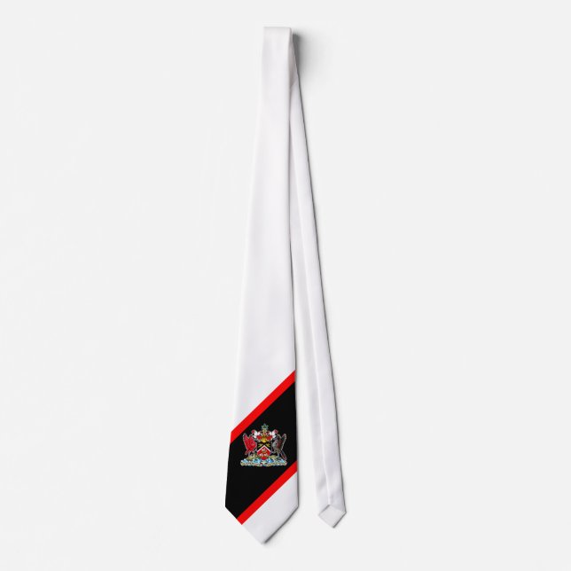 Trinidad och Tobago Jackar av Arm (White) Slips (Framsida)