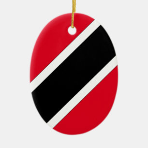 Trinidad och Tobago Julgransprydnad Keramik
